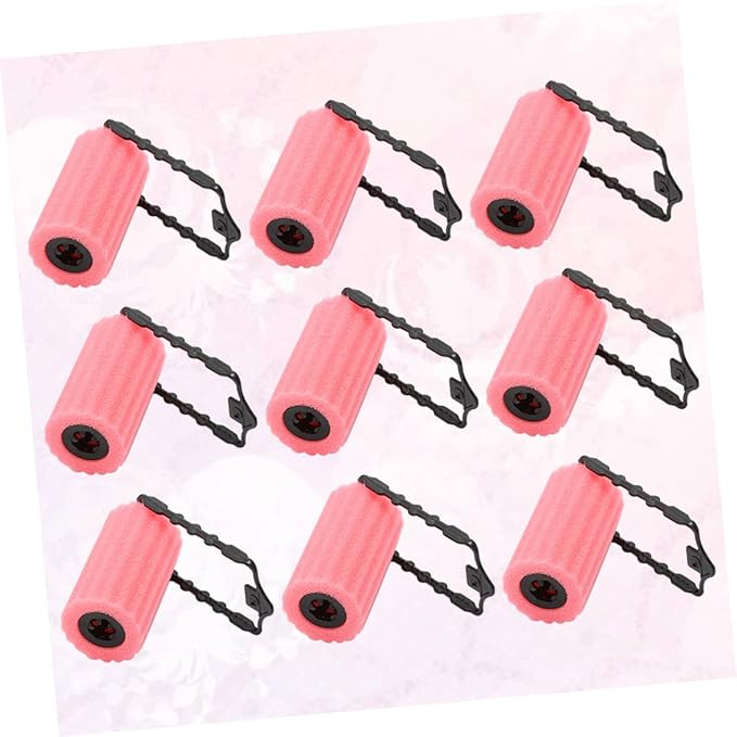 FRCOLOR Sponge Roller Hair Curling Stick 12Pcs Soft Foam Diy Hair Styling Tools Portable Hairdressing Accessories for Women Girls