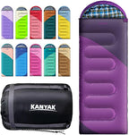 Camping Sleeping Bag, 32℉ Sleeping Bags by Kanyak-Exploreendlessnights