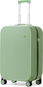 mixi 20 Inch Carry On Luggage PC Hardside Suitcases by MIXI
