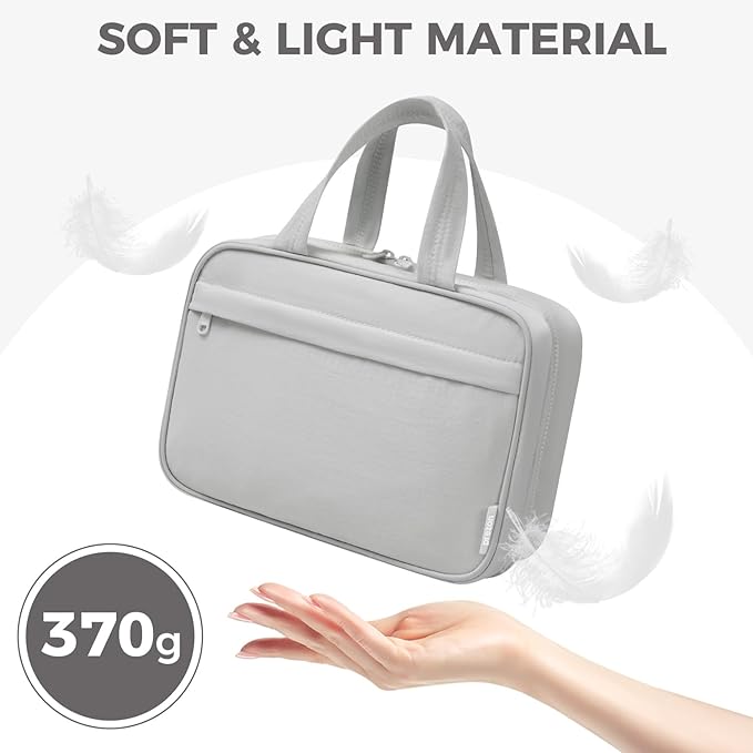 Toiletry Bag For women, Portable Hanging Organizer, 4 Leakproof Compartment for - Image 4