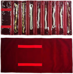 Travel Jewelry Roll Bag Portable Organizer Pouch - Image 2