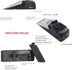Portable Door Lock & Door Stop Alarm Set, Dual Protection Home Security Door Kit - Image 6