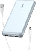 Belkin Portable Charger, USB-C Power Bank 20000 mAh w/ 2 USB-A Ports, 15W by Belkin