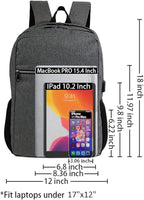Laptop Backpack for Men Women, Travel Business Backpack - Image 4
