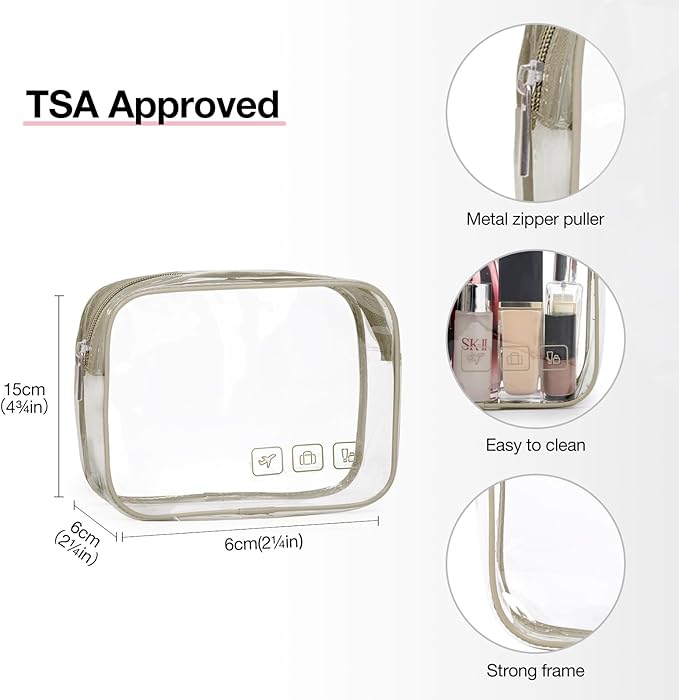 BAGSMART Toiletry Bag Hanging Travel Makeup Organizer - Image 5