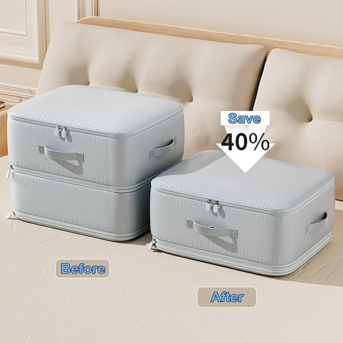Ultra Space Saving Self Compression Organizer, 2025 New Large Capacity Storage - Image 4