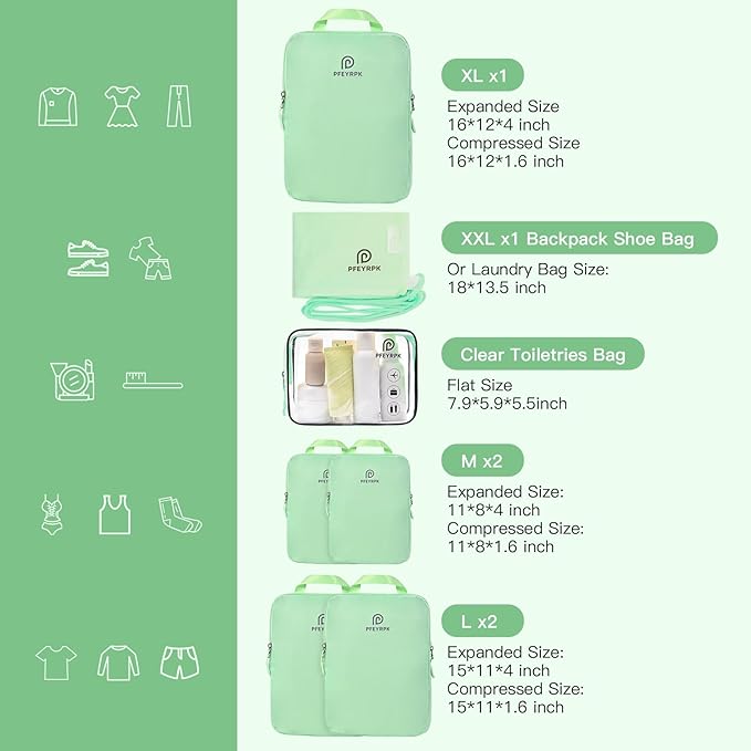 Lightweight Compression Packing Cubes - Image 6