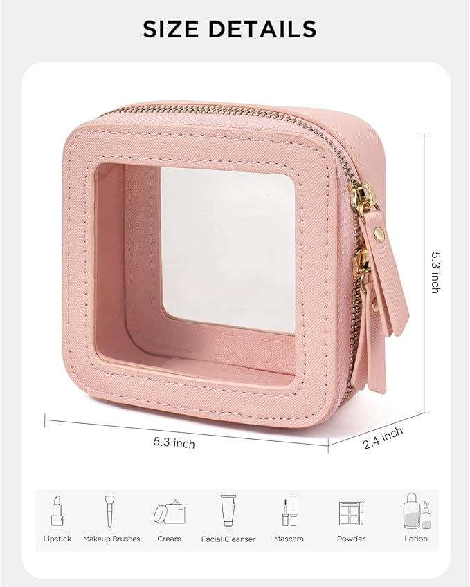 LETGO Small Makeup Bags for Purse, TSA Approved Toiletry Bag - Image 2