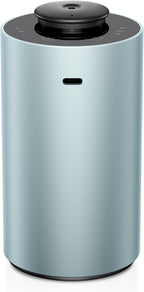 Airversa Waterless Essential Oil Diffuser for Home Aromatherapy Scent Diffusers with 3 Countdown Timer Settings or Timer-Off, 3 Mist Levels for Car Room Studio Office, ANX Premium Metal Mint