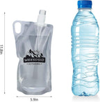 5-Pack 1L Hiking Collapsible Water Bottles - Image 7