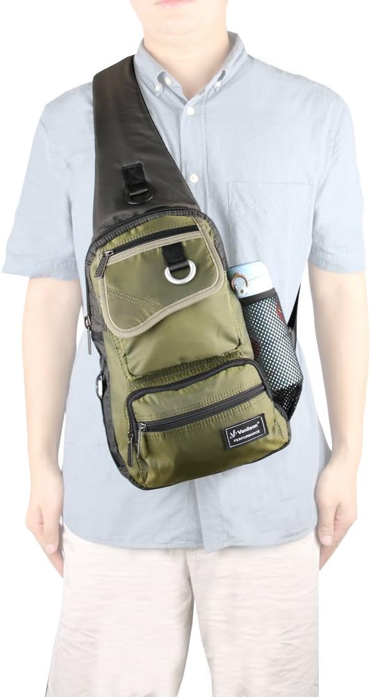 Sling Bag Chest Shoulder Backpack Crossbody Multipurpose Daypack - Image 2