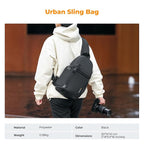 K&F CONCEPT Camera Sling Bag Crossbody Bag Camera Shoulder Backpack - Image 8