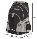 Loop Backpack (One Size / Black/Charcoal)