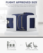 LOVEVOOK Laptop Backpack for Women, 17 Inch Large Capacity Travel Computer Work - Image 8