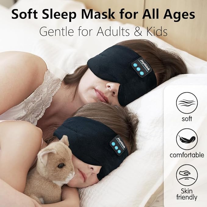 Joythink Sleep Headphones Sleep Mask Kids Children Wireless Music Eye Mask - Image 2