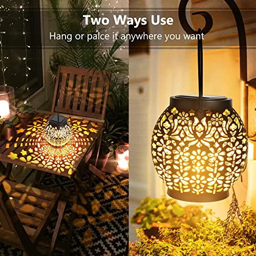 Solar Lantern Lights (Retro Hollow Lantern Lights)