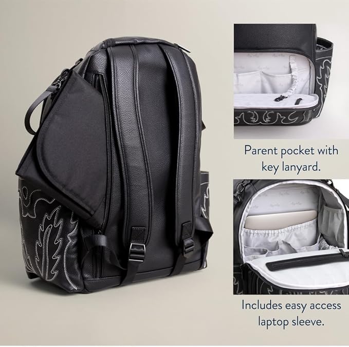 Itzy Ritzy Large Capacity Boss Plus Baby Backpack Diaper Bag Featuring 19 - Image 7