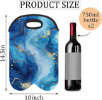Wine Carrier Tote Personalized Bag - Image 2
