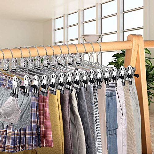 Pants Hangers with Clips (20 Pack)