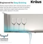 Kraus KHU110-27 Standart PRO 27-inch 16 Gauge Undermount Single Bowl Set - Image 6