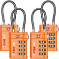 Forge TSA Approved Luggage Locks 4 Digit Combination TSA Travel Locks by Forge