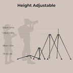 SmallRig x Potato Jet Tribex Hydraulic Carbon Fiber Tripod Fast Extend Camera - Image 4