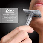 BAILI Classic 3-Piece Double Edge Safety Razor Wet Shaving - Image 3