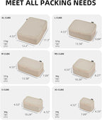 6 Set Compression Packing Cubes - Image 4