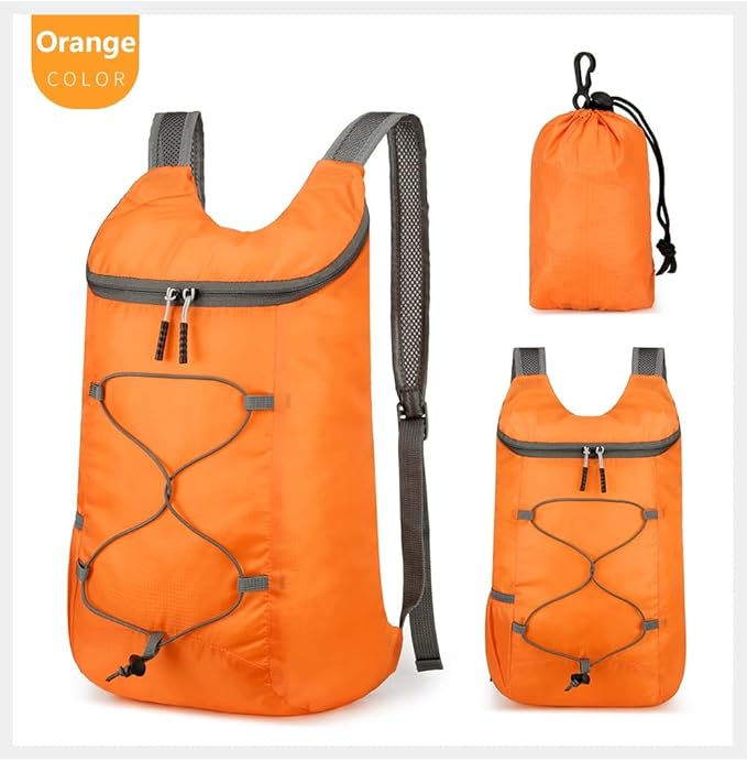 16L Hiking Daypack Lightweight Foldable Travel Backpack Water Repellent Camping - Image 2