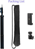 Up to 82.6 Inch Tall Tripod for Cell Phone and Lightweight Camera, Super Tall - Image 7