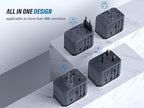 EPICKA Universal Travel Adapter, European Travel Plug Adapter - Image 4