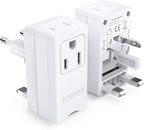 BESTEK Worldwide Travel Plug Adapter, Dual 100-250V Input Plug Adapter by BESTEK