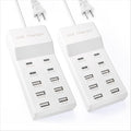 USB Charging Station, 10 Ports Family-Sized USB C Charger Block, USB Power Strip by SIWMER