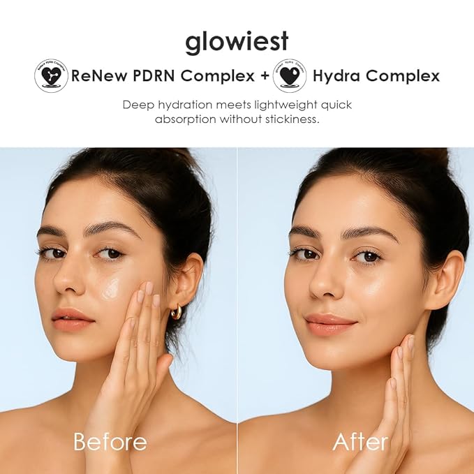 glowiest Daily Rituals PDRN + Collagen Glow Jelly Cream I Salmon PDRN I Korean Skincare I K-Beauty I Salmon DNA I Lightweight Moisturizing Non-Greasy Hydrating Gel Cream