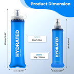 24oz Collapsible Soft Water Bottle, Soft Flask - Image 2