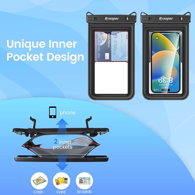 Floating Waterproof Phone Pouch, Galaxy S24+ S23 S22, IPX8 Cellphone Dry Bag - Image 6