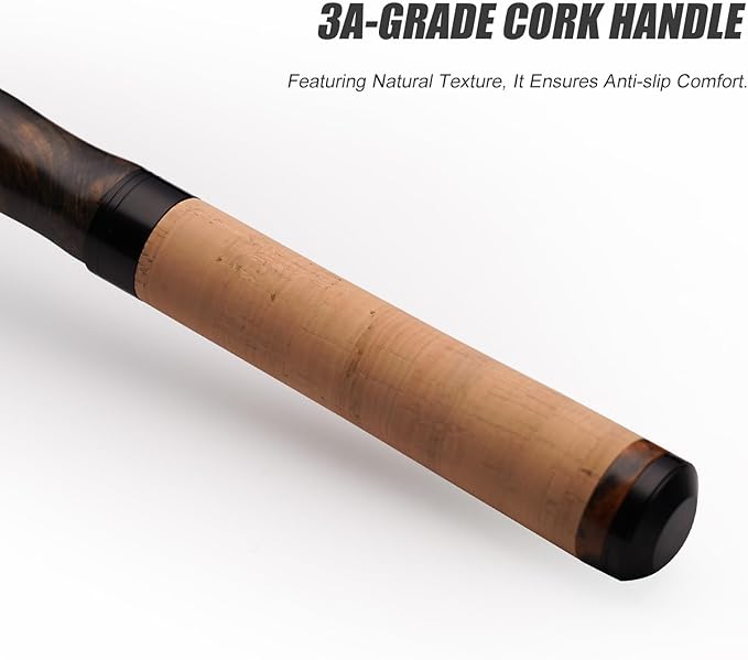 PURELURE Telescopic Fishing Rod Ultralight or Light, Carbon Fiber Rod Spinning - Image 4