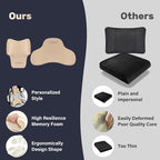 Coverado Lumbar Support and Headrest Pillow - Image 8