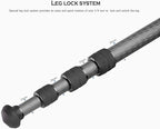 Leofoto Professional Camera Tripod, 4 Leg Sections, 360° Ball Head, Max Load - Image 5