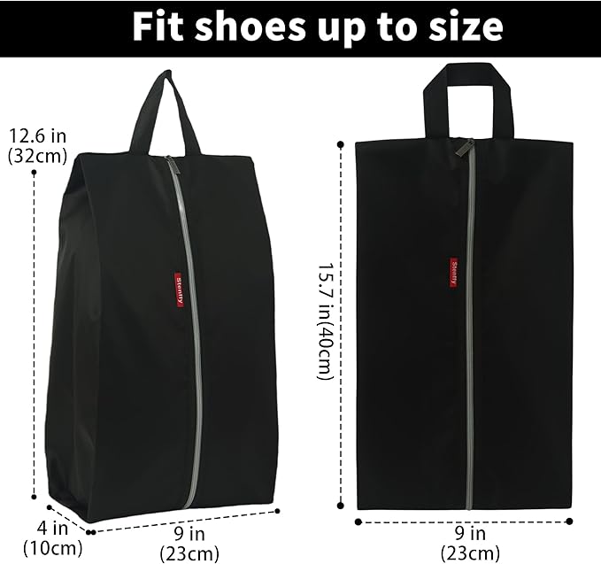 6pcs Portable Shoe Organizer, Travel Pouches - Image 3