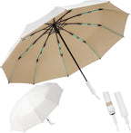 Folding Umbrella Anti-UV Compact Durable Folding Umbrella Auto Open Close by Leznazik