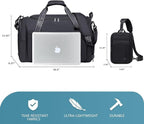 Gym Bags for Men Women, 42L Large Travel Duffle Bag, Carry On Bag for Airplanes - Image 2