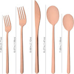 20 Pieces Silverware Set 304 Stainless Steel, Healthy & Eco-Friendly Silver - Image 5