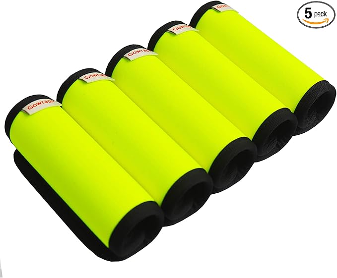 Suitcase Tags-Neon Luggage Tags by GOWRAPS