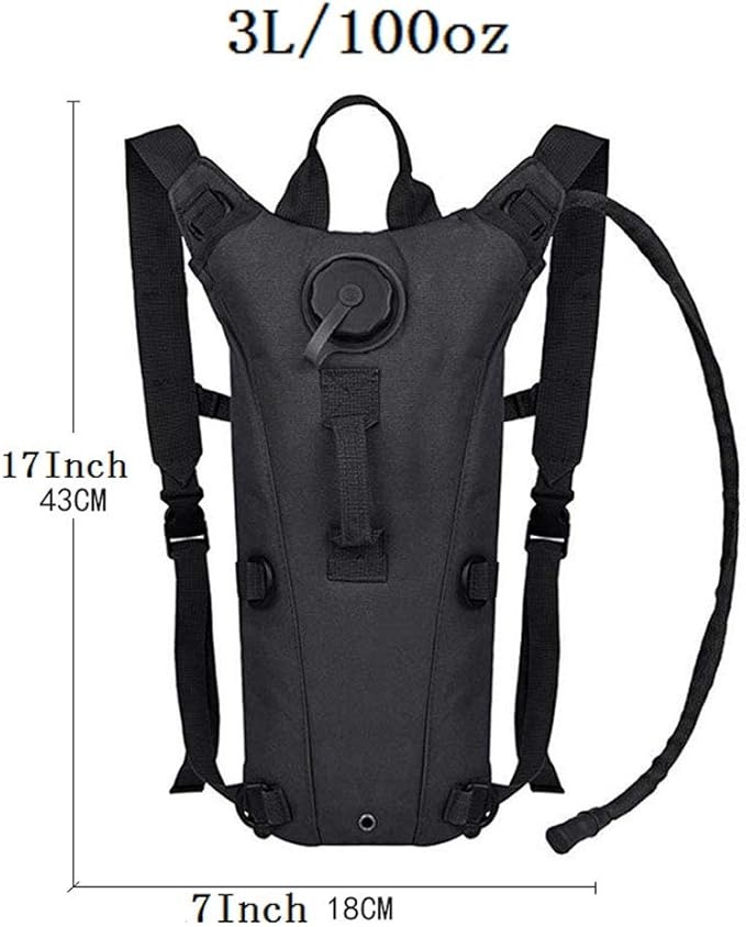 ATBP Running Hydration Vest Pack Tactical 3L Water Bladder Backpack Bag - Image 2