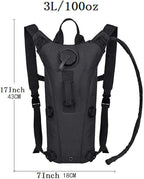 ATBP Running Hydration Vest Pack Tactical 3L Water Bladder Backpack Bag - Image 2