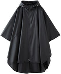 Cloak raincoat Unisex poncho Adult hooded men and women by Unknown