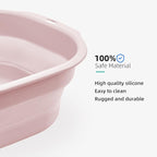 2 Pack Collapsible Wash Basin Set, Foldable Dish Tub, Small Medium Portable Sink - Image 5