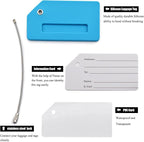 6 Pack Silicone Luggage Tag for Suitcases - Image 2