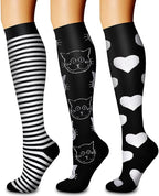 CHARMKING Compression Socks for Women & Men Circulation 15-20 mmHg is Best by CHARMKING